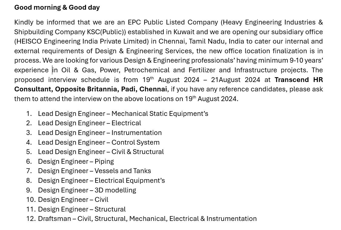 tenkasi life job vacancy