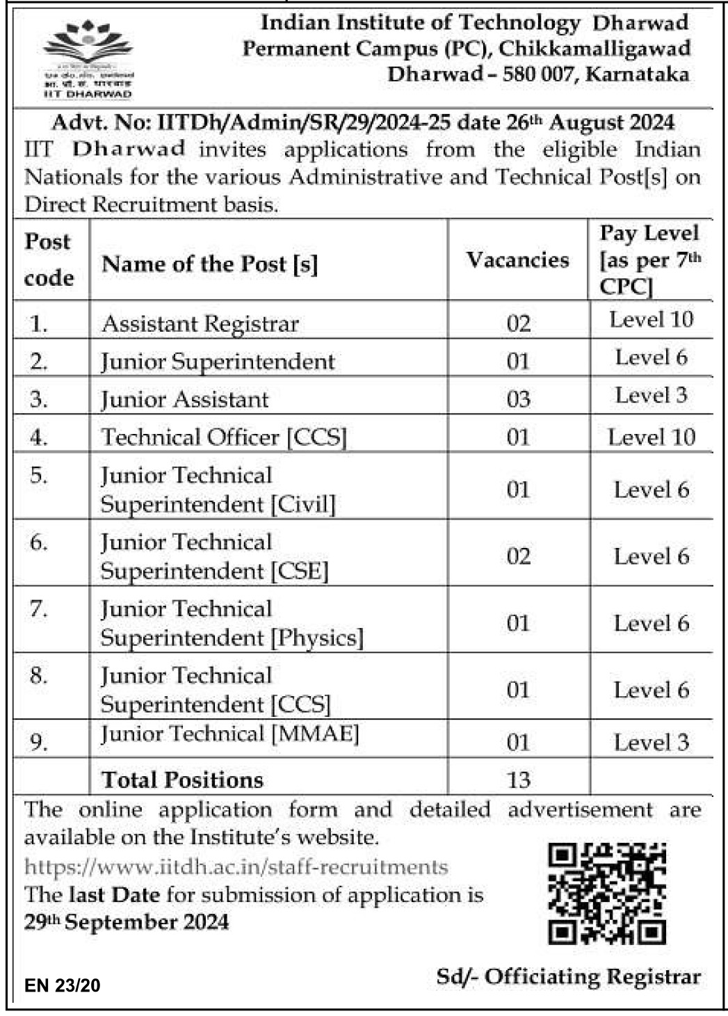 tenkasi life job vacancy