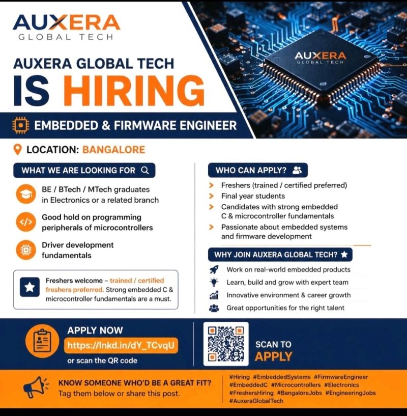 Embedded & Firmware Engineer