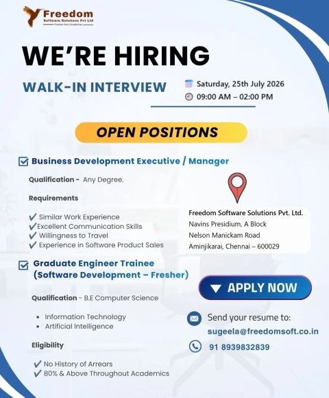 Walk in Opportunity