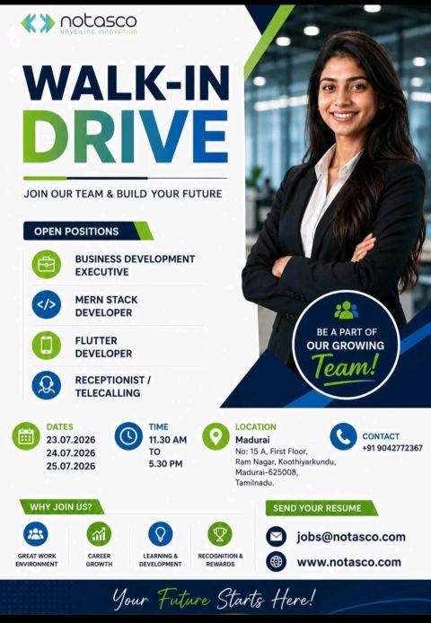 Walk in Opportunity