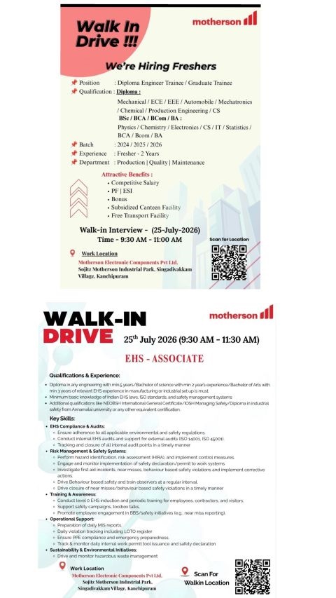 Walk in Opportunity