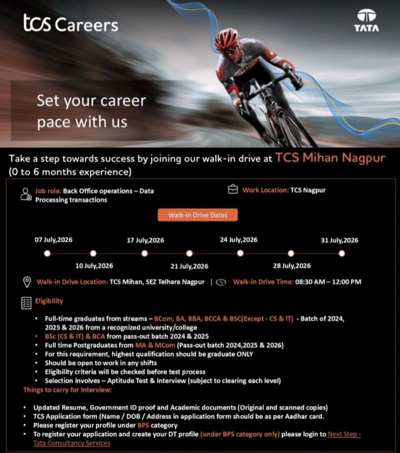 Walk in Interview