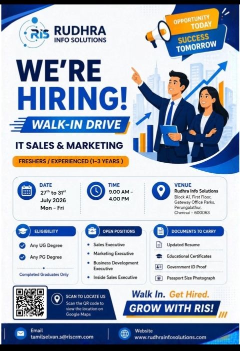 Walk in Interview