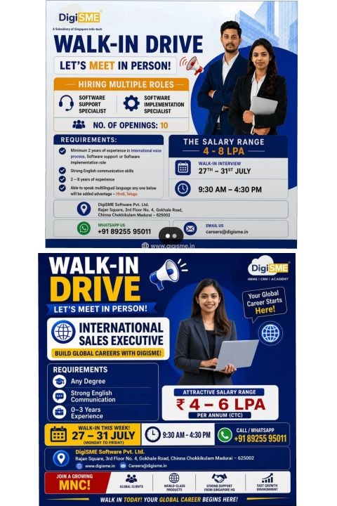 Walk in Interview