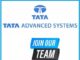 Tata Advanced Systems Limited hiring Freshers!!! TATA Advanced Systems