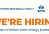 Tata Power Renewable Energy Limited – Walk in Opportunities Tata Power Renewable Energy Limited