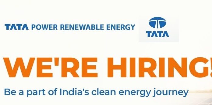 Tata Power Renewable Energy Limited – Walk in Opportunities Tata Power Renewable Energy Limited