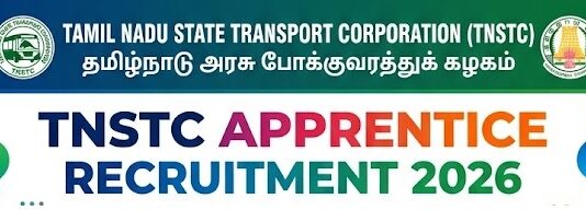 TNSTC Apprentice Notification 2026 TNSTC Apprentice