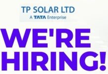 Tata Power Renewable Energy Limited – Walk in Coimbatore