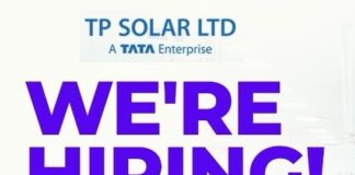 Tata Power Renewable Energy Limited – Walk in Coimbatore