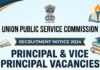 UPSC Principal & Vice Principal Recruitment