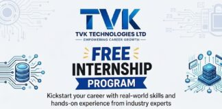 TVK Technologies – Free Internship Program!!!