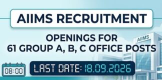 AIIMS recruits Group A,B,C posts AIIMS Recruitment