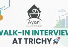 Walk-In Interview at Trichy Walk in Interview at trichy
