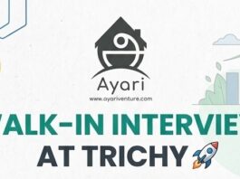 Walk in Interview at trichy