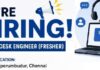 Join Balbhas as a Fresher Service Desk Engineer! Balbhas hiring Service Desk Engineer
