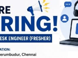 Balbhas hiring Service Desk Engineer