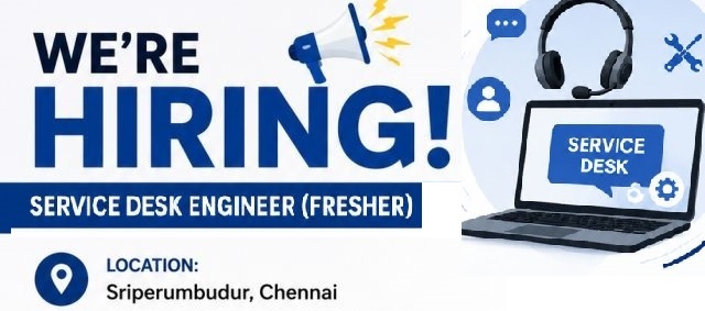 Balbhas hiring Service Desk Engineer