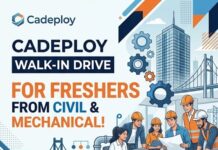 Cadeploy Walk in for Freshers! Cadeploy