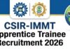 Walk-in-Interview for Engagement as Apprentice Trainee CSIR