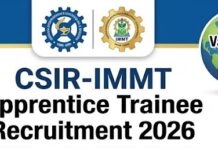 Walk-in-Interview for Engagement as Apprentice Trainee CSIR