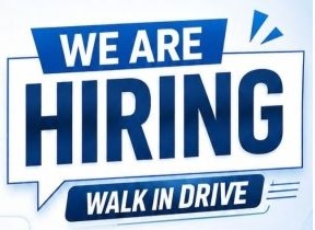 Walk in interview Opportunities!!! We are hiring