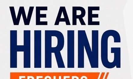 Mega Walk-In Drive for Freshers!!! we are hiring freshers!