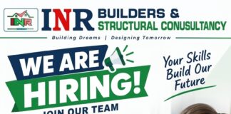 INR Builders hiring Female Civil Draughtsman!!!