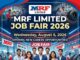 MRF Limited – சிறப்பு வேலைவாய்ப்பு முகாம் 05.08.2026 MRF Job Fair