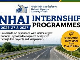NHAI Internships