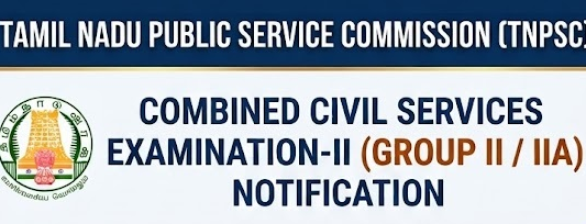 TNPSC Group 2 & 2A Recruitment 2026 – 821 Vacancies tnpsc group 2/2a notification 2026