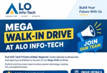 MEGA WALK-IN DRIVE AT ALO INFO-TECH