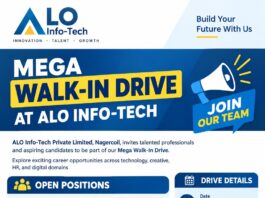 Mega Walk-in drive at ALO Infotech MEGA WALK-IN DRIVE AT ALO INFO-TECH