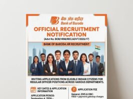 Bank of Baroda HR Recruitment 2026