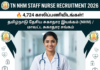 தமிழ்நாடு மாவட்ட சுகாதார சங்கம் – செவிலியர் பணியிடங்கள் அறிவிப்பு DHS Nurse