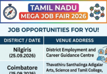 Job Fair in 6 districts