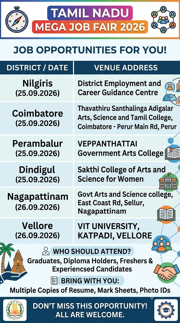 Job Fair in 6 districts