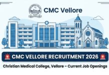 CMC VELLORE RECRUITMENT 2026