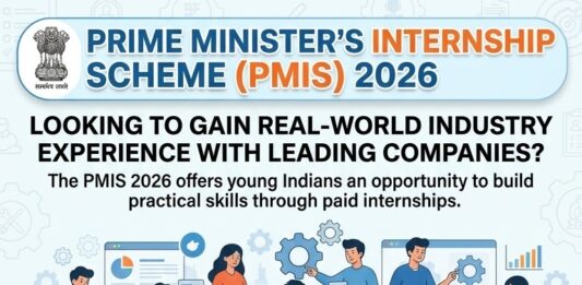 Prime Minister’s Internship Scheme 2026