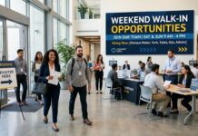 Weekend Walk-in Opportunities!!!