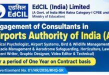 AAI Recruitment 2026: Consultant Vacancies Airport-Authority-of-India-Consultant-Recruitment