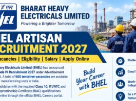 BHEL-Artisan-Recruitment