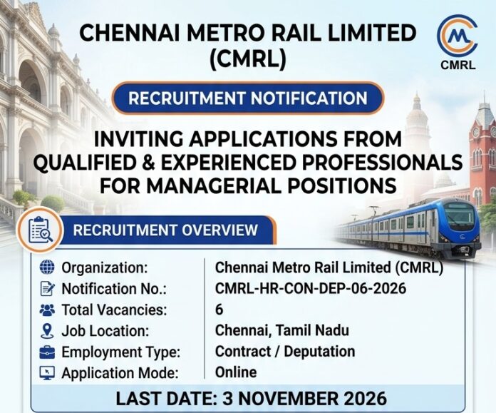 CMRL-Recruitment