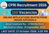 CPRI-Recruitment