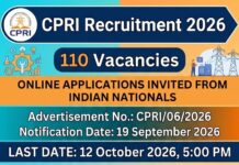 CPRI-Recruitment