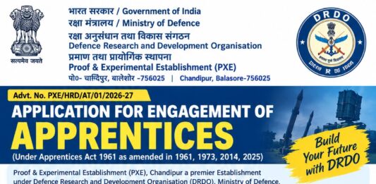 DRDO Apprentice Recruitment 2026 DRDO-Apprenticeship-Recruitment