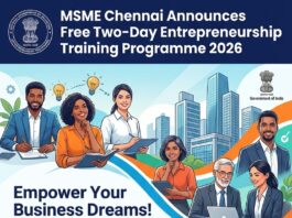 Free Entrepreneurship Training in MSME Free-Entrepreneurship-Training-in-Chennai-2026