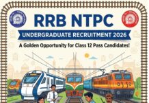 RRB NTPC Undergraduate Recruitment 2026 RRB NTPC Undergraduate Recruitment