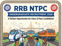 RRB NTPC Undergraduate Recruitment 2026 RRB NTPC Undergraduate Recruitment
